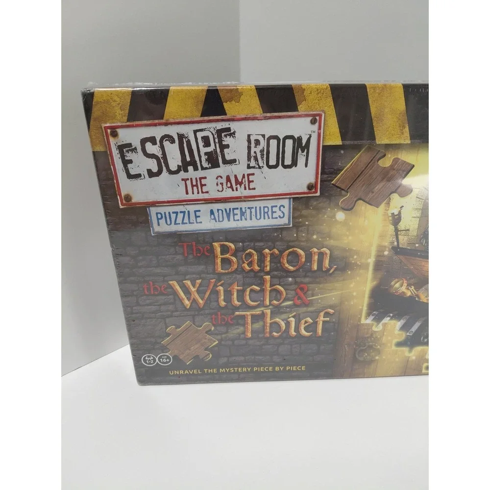 Escape Room The Game Puzzle Adventures: The Baron, The Witch and The Thief NEW